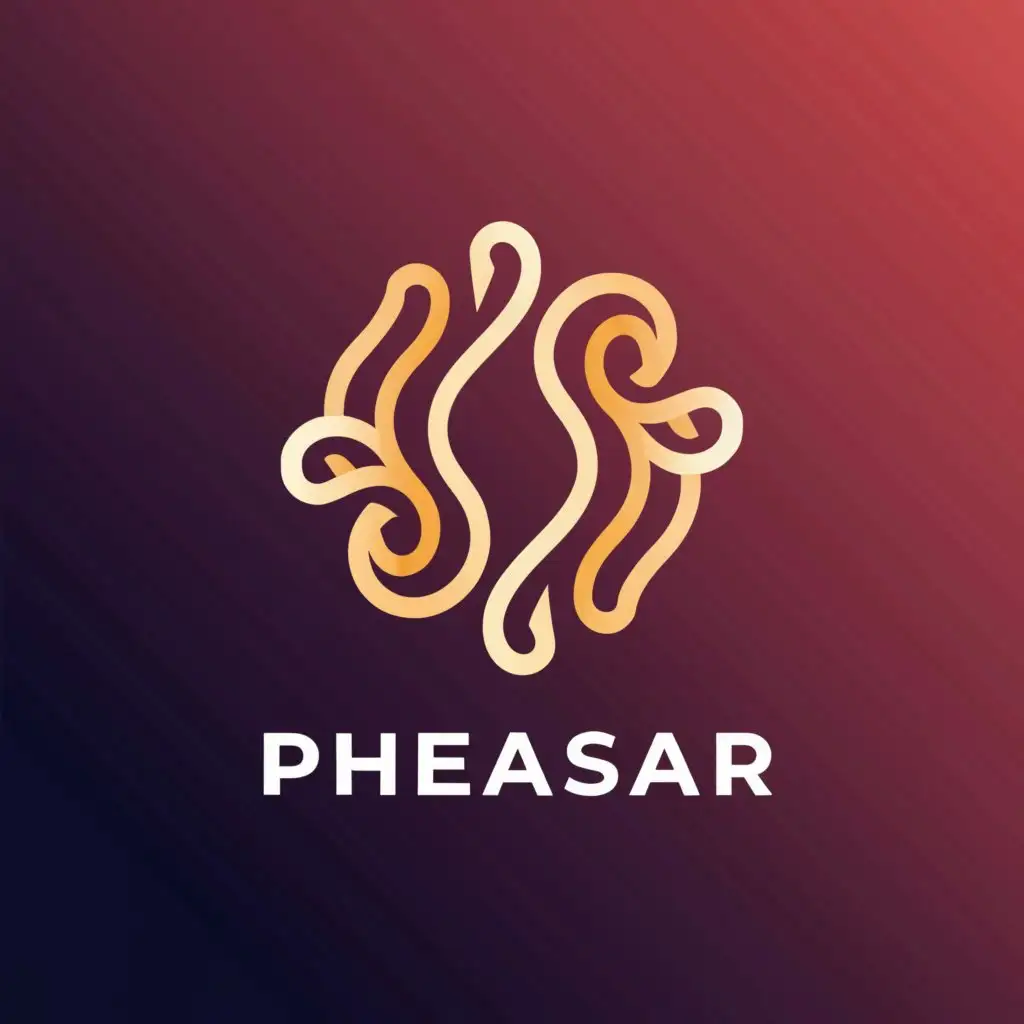 a logo design,with the text "Pheasar", main symbol:language,Moderate,clear background