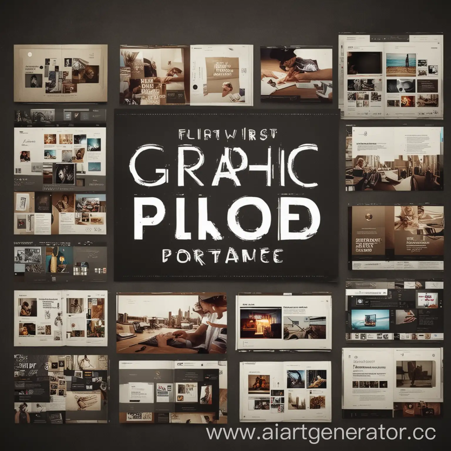 Creative-Portfolio-Slide-Featuring-Graphic-Design-Work