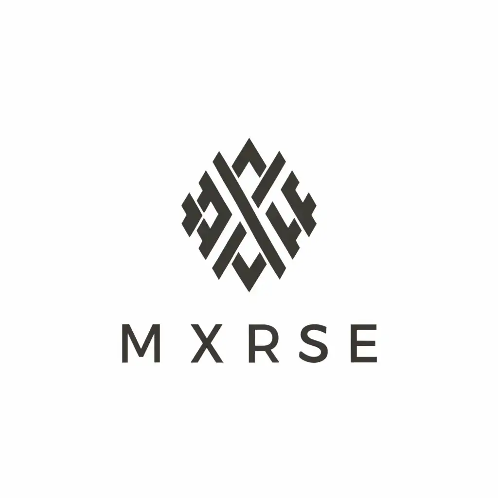 a logo design,with the text "MXRSE", main symbol:M,complex,be used in Real Estate industry,clear background