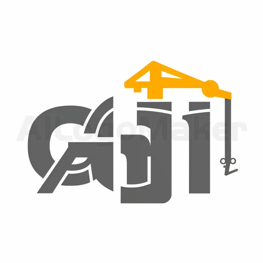 a logo design,with the text "AGI", main symbol:AGI,Moderate,be used in Construction industry,clear background