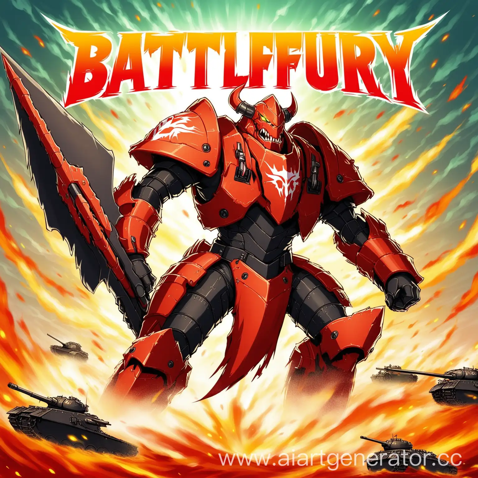 Warrior-Wielding-Battle-Fury-Axe-in-Fiery-Clash