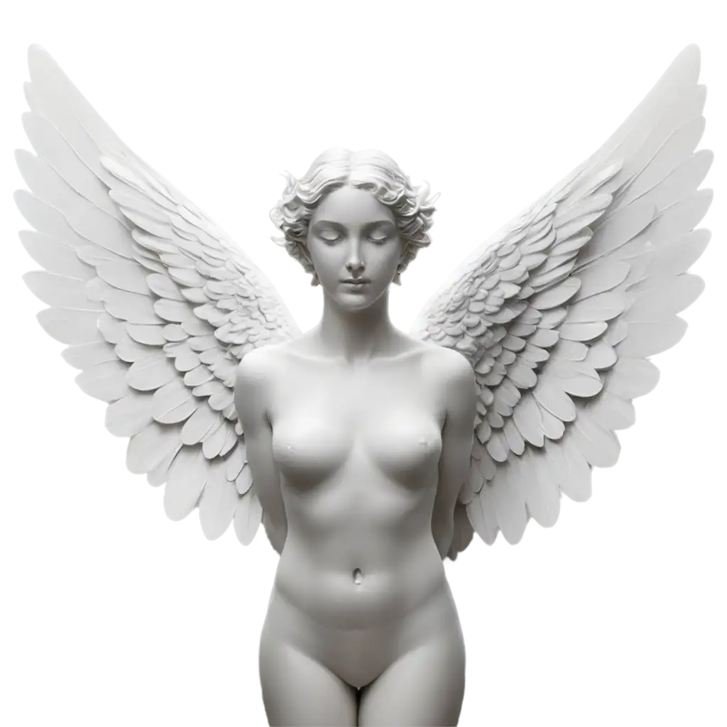 Realistic-Sculpture-with-Wings-PNG-Image-for-Captivating-Artistic-Expression