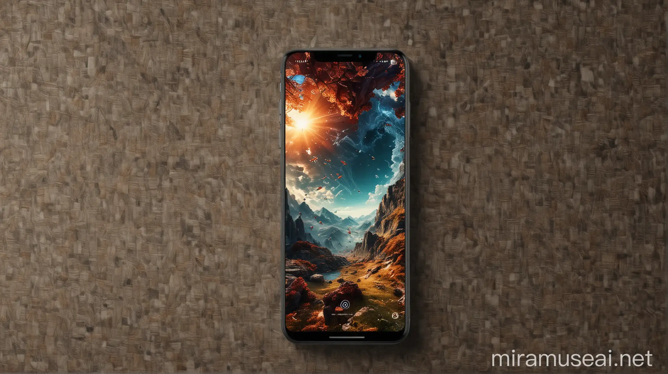 Transform your device into a work of art with our unique and creative wallpaper options. With visually descriptive and detailed renderings, our AI platform will bring your favorite images to life in 4k, 8k, 16k, and 32k resolutions.