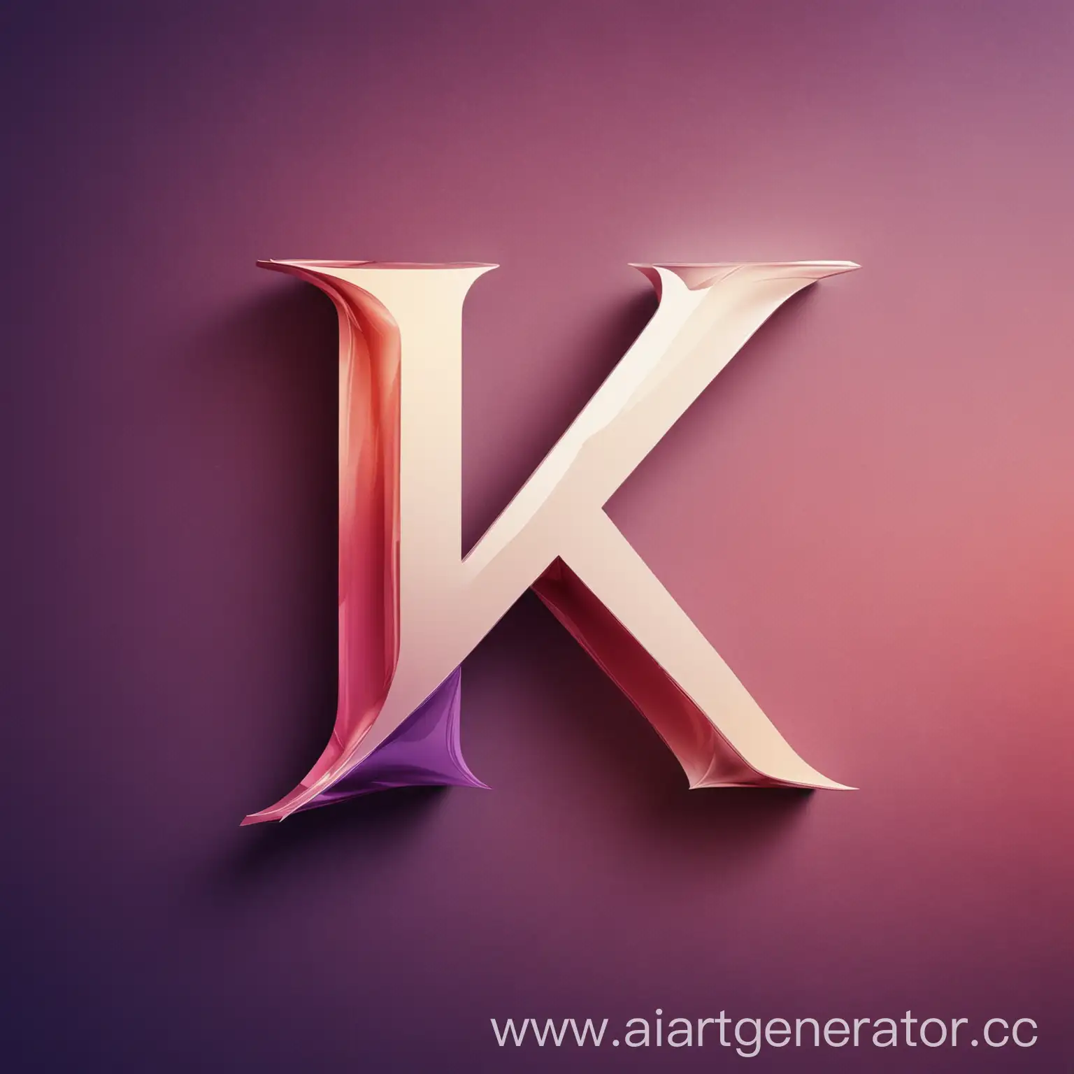Elegant-Letter-K-Design-on-Stylish-Background-and-Logo