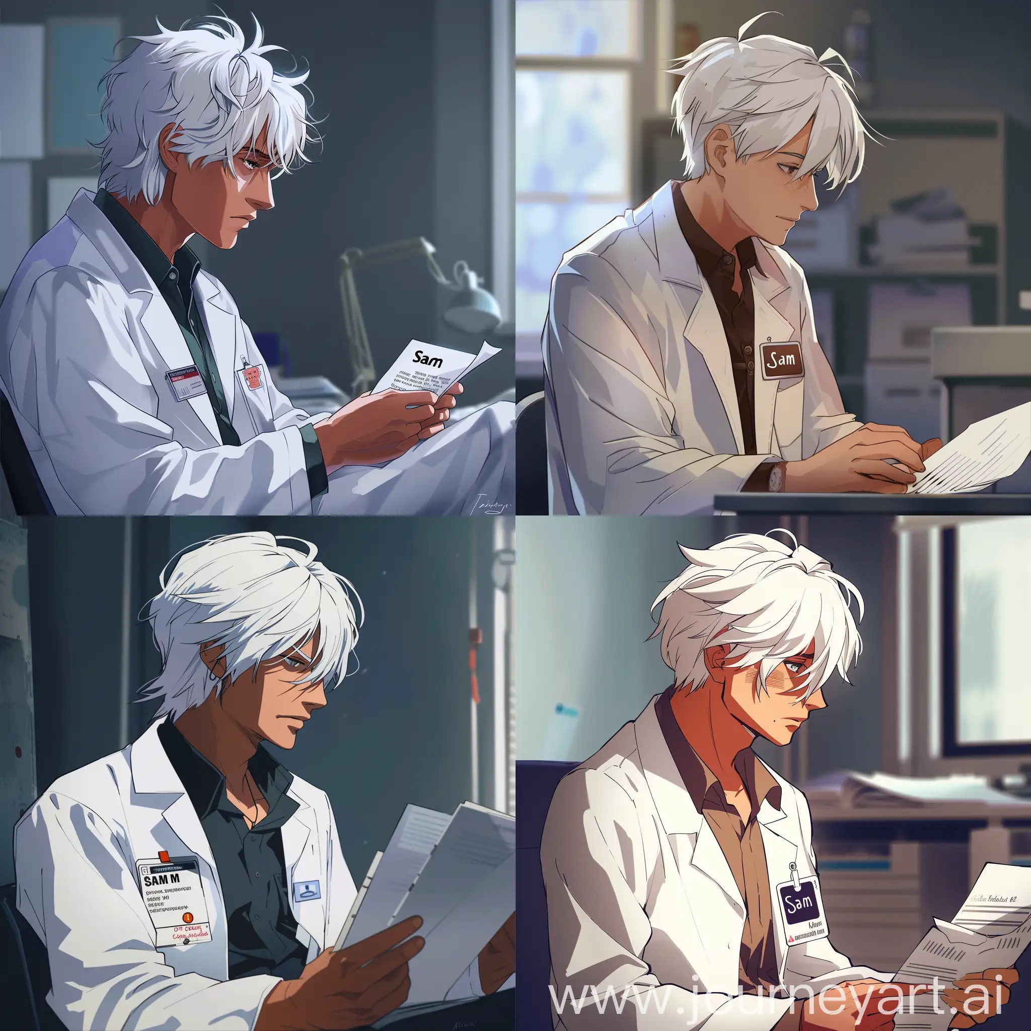Senior-Scientist-with-Heterochromia-Reading-Documents-in-Anime-Style