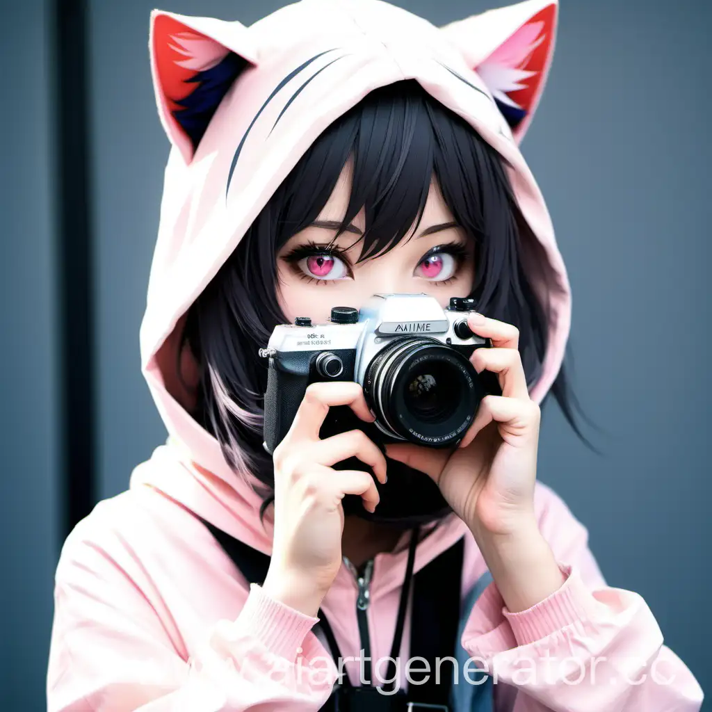 Anime-CatGirl-Photographer-Capturing-Urban-Landscapes