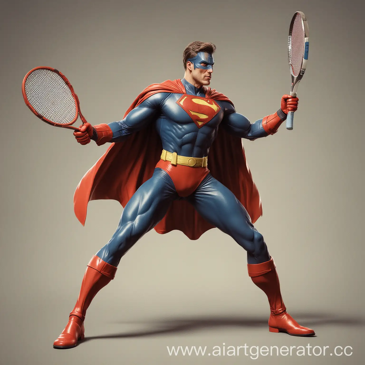 Superhero-RacquetMan-with-Rackets-Defending-the-City