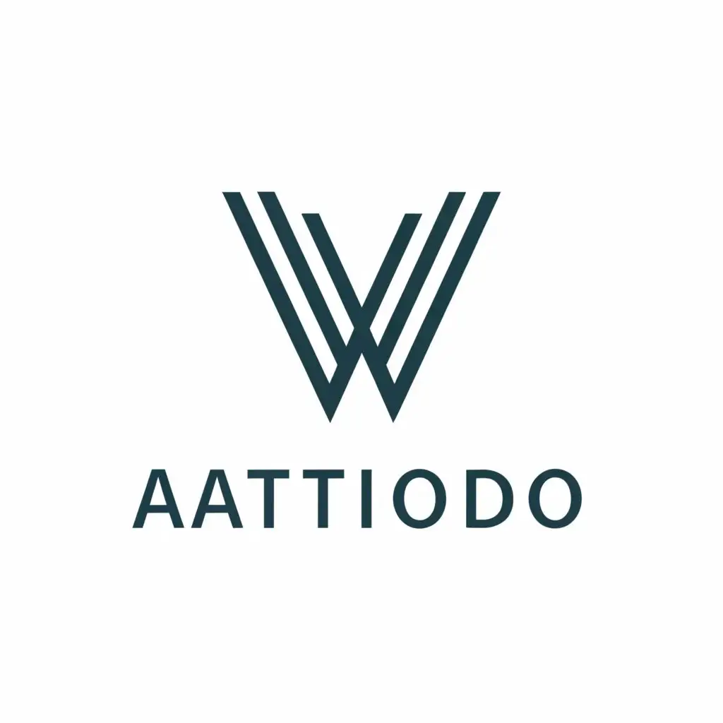 a logo design,with the text "Attiod", main symbol:word,Minimalistic,be used in Others industry,clear background