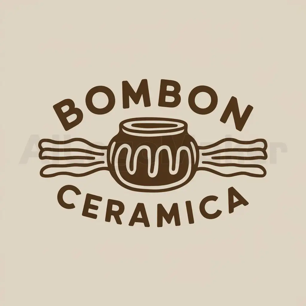 LOGO-Design-for-Bombon-Ceramica-Elegant-Jar-of-Ceramic-with-Clear-Background
