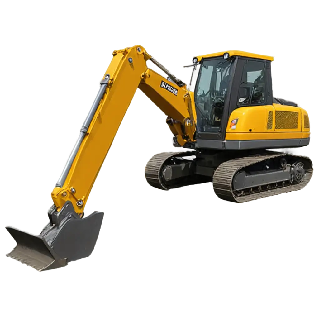 Excavator-PNG-Image-Unveiling-the-Power-and-Precision-of-Heavy-Machinery