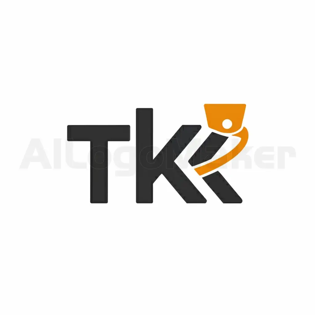 a logo design,with the text "TVK", main symbol:online seller,Minimalistic,be used in Retail industry,clear background