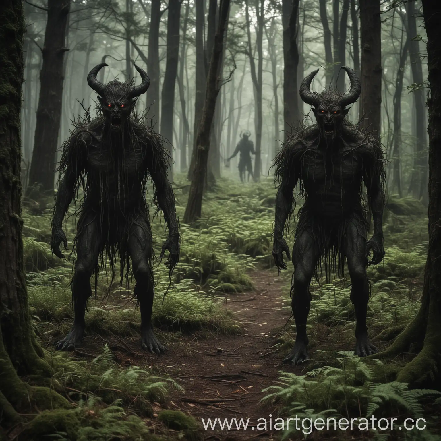 Mysterious-Demons-Roaming-in-Enchanted-Forest