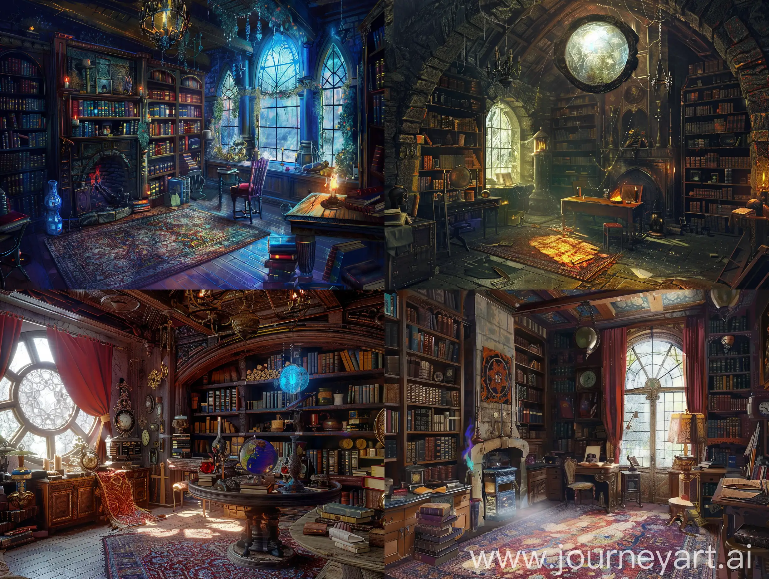 Enchanting-Masters-Room-with-Magic-Theme