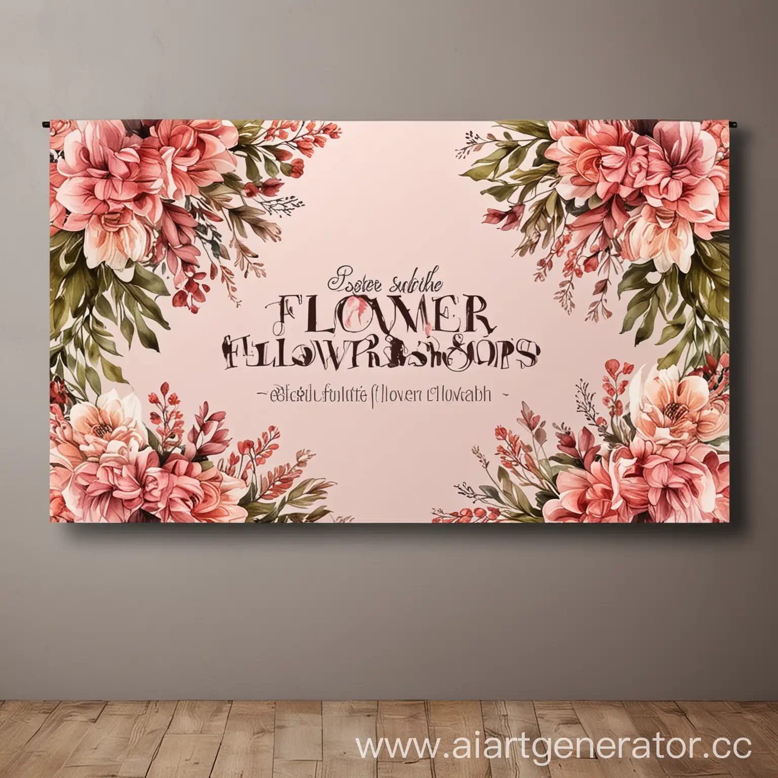 Vibrant-Floral-Arrangements-for-Flower-Shop-Banner