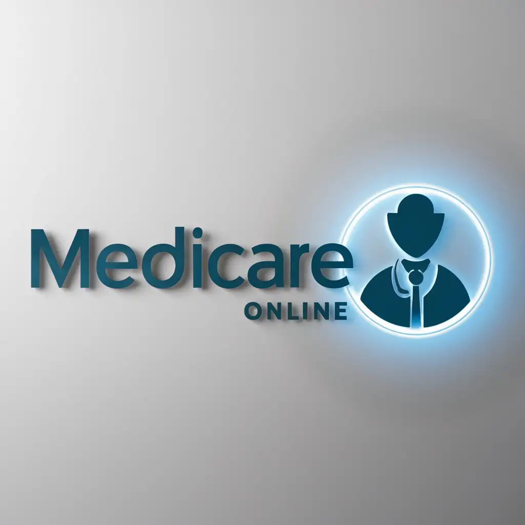 a logo design,with the text "MediCare", main symbol:doctor online,Moderate,be used in Medical Dental industry,clear background