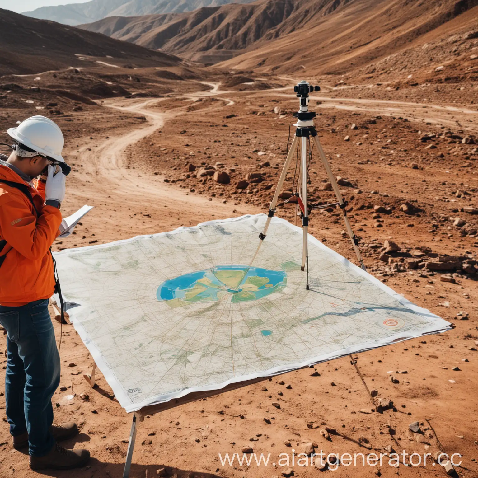 Colorful-Geodesy-Marketing-Display