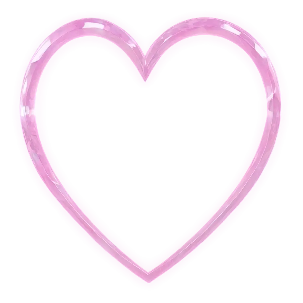 Pink-Crystal-Heart-PNG-Image-3D-Stereo-Design-for-Enhanced-Visual-Impact