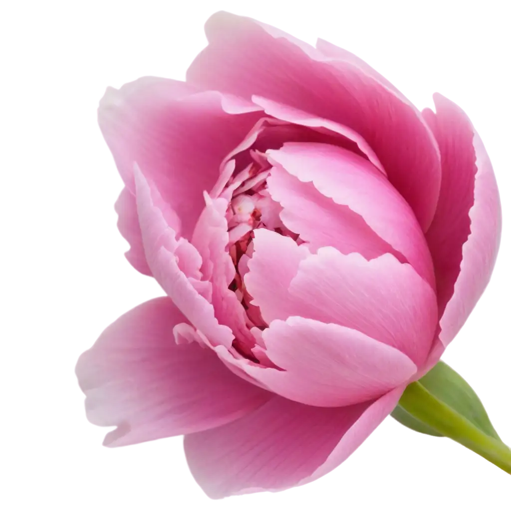 close up of beautiful peony flower