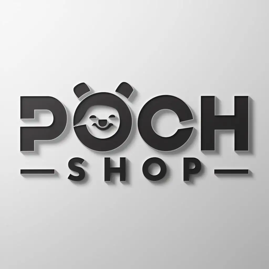 a logo design,with the text "Pooh Shop", main symbol:Pooh,complex,be used in  Retail
(since the input is already in English, the output should repeat the input verbatim) industry,clear background