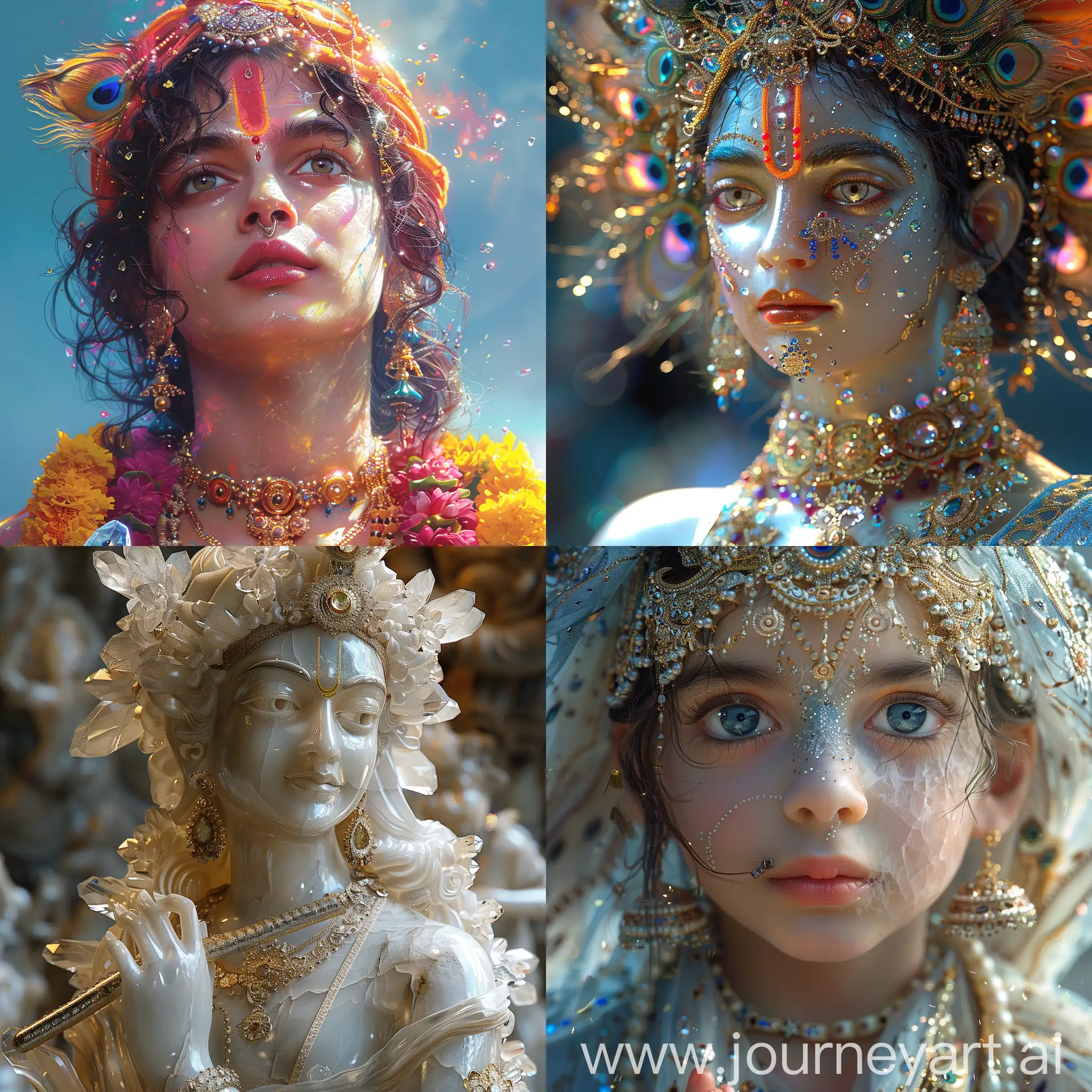 Lord-Krishna-Crystal-Murti-Art-Photorealistic-Representation