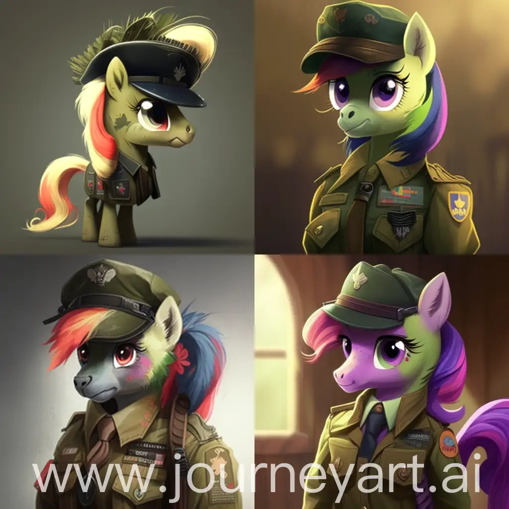 Military-Pony-Flipped-Uniform-Artwork