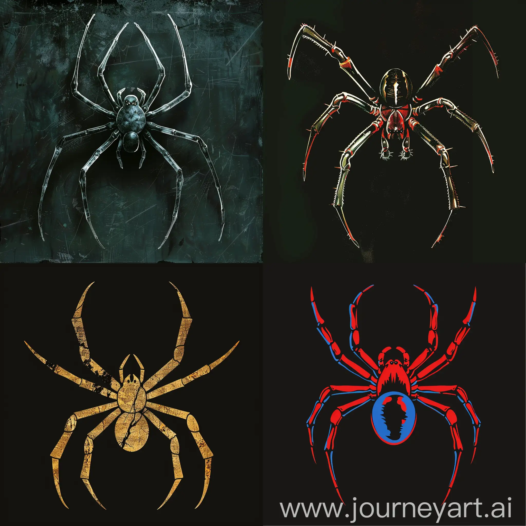 Human-Spider-Logo-Design-1994-Vintage-Version-6