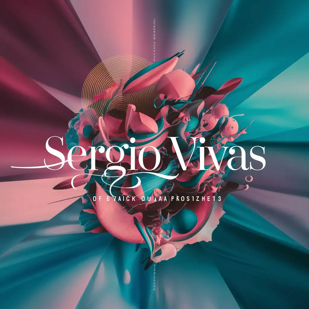 Vibrant Abstract Art Sergio Vivas Inspires with Dynamic Colors and Shapes