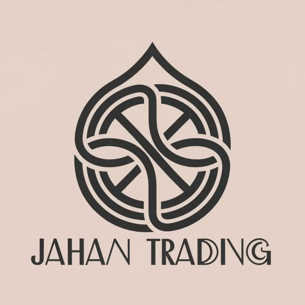 a logo design,with the text "Jahaan Trading", main symbol:perfumes; ski care products; home care products;,complex,clear background