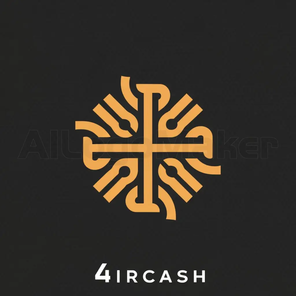 a logo design,with the text "4irCash", main symbol:Kakashka,complex,be used in Finance industry,clear background