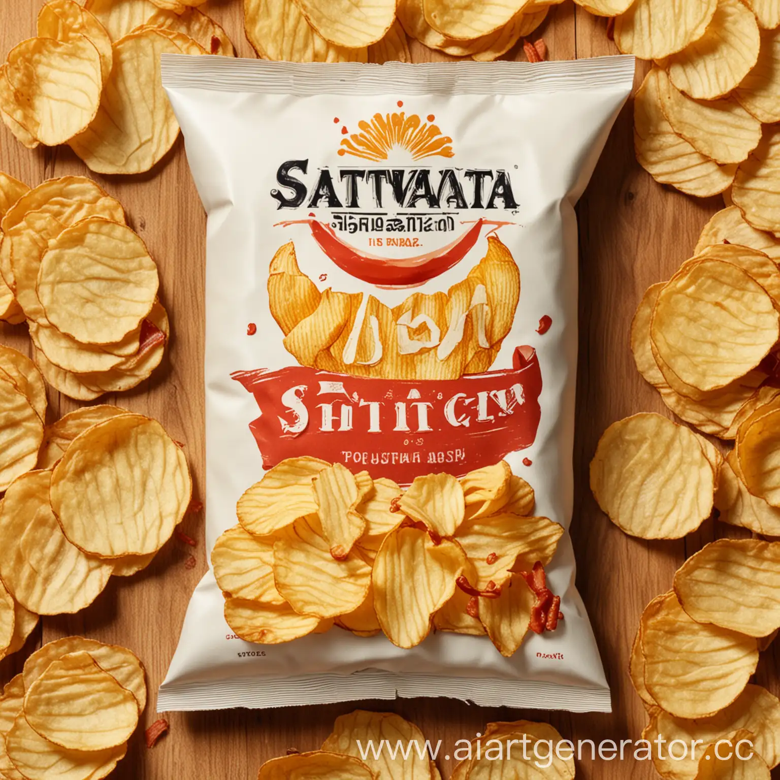 Satavata-Potato-Chips-with-Bacon-Russian-Brand-Logo-Snack