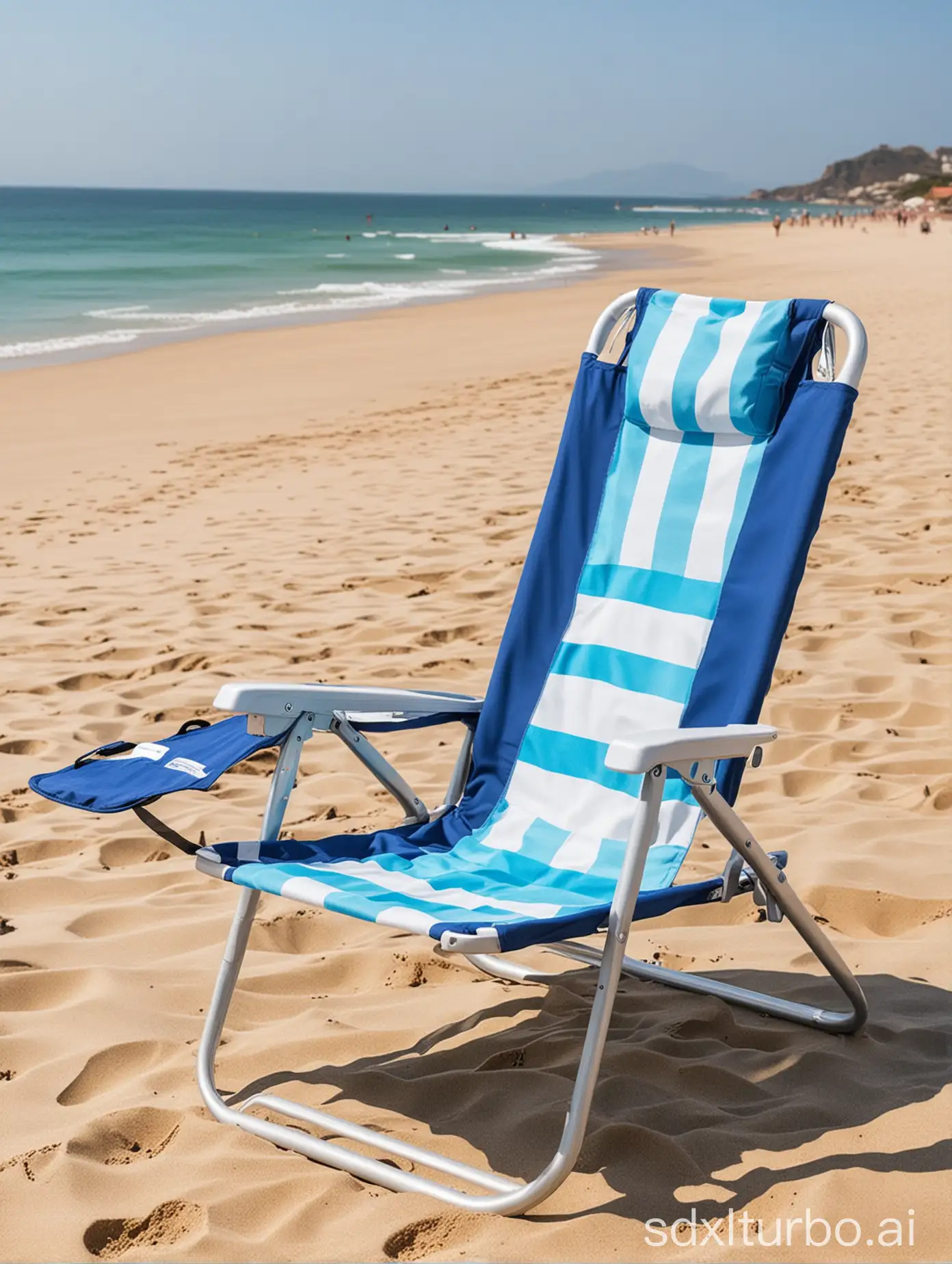 Comfortable-Folding-Beach-Chair-for-Adults-with-Carry-Bag-Extra-Wide-Seat-Chair-with-Pillow-Storage-Pocket-Blue