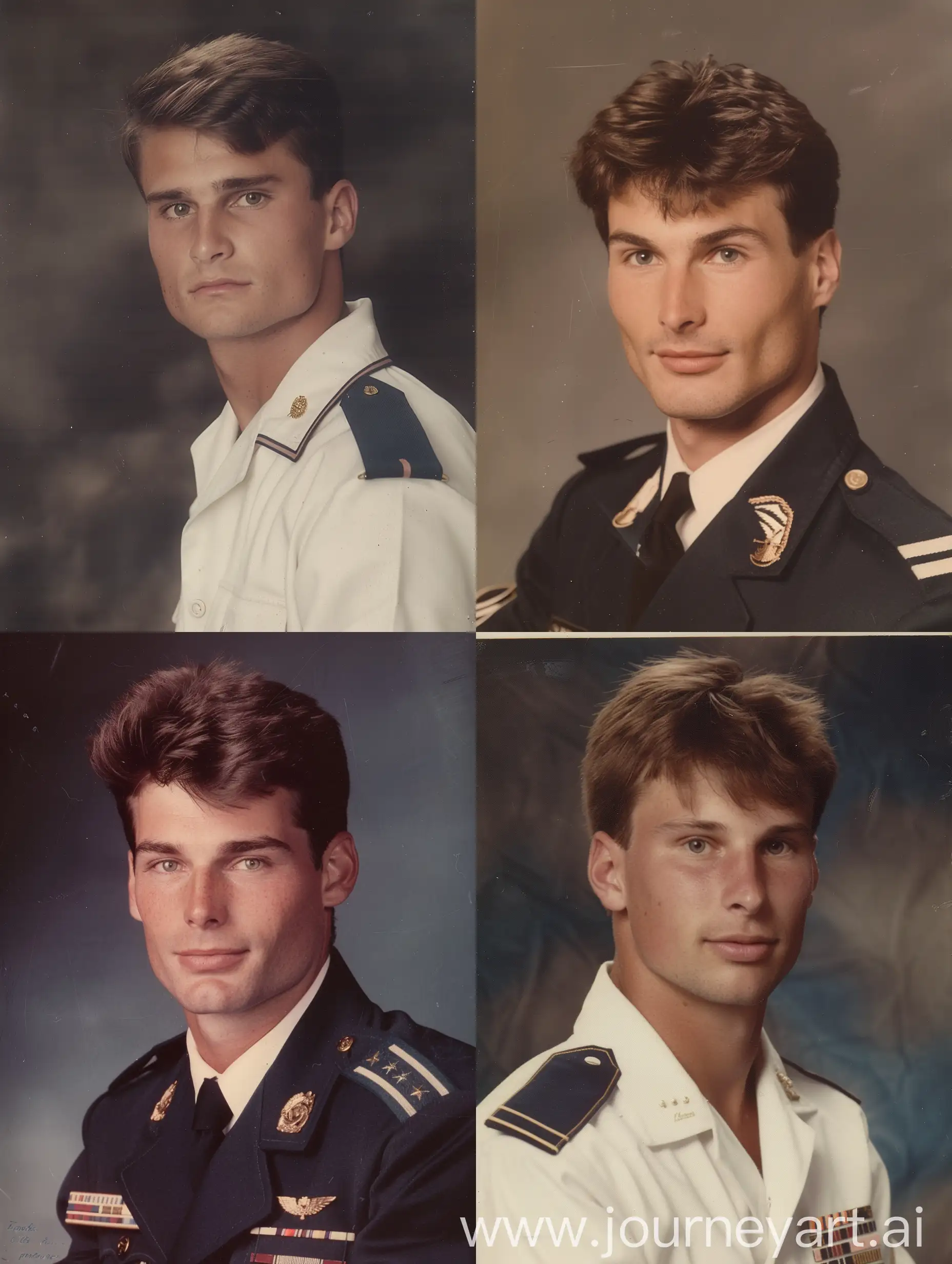 Vintage-90s-Yearbook-Portrait-of-a-Male-Cadet