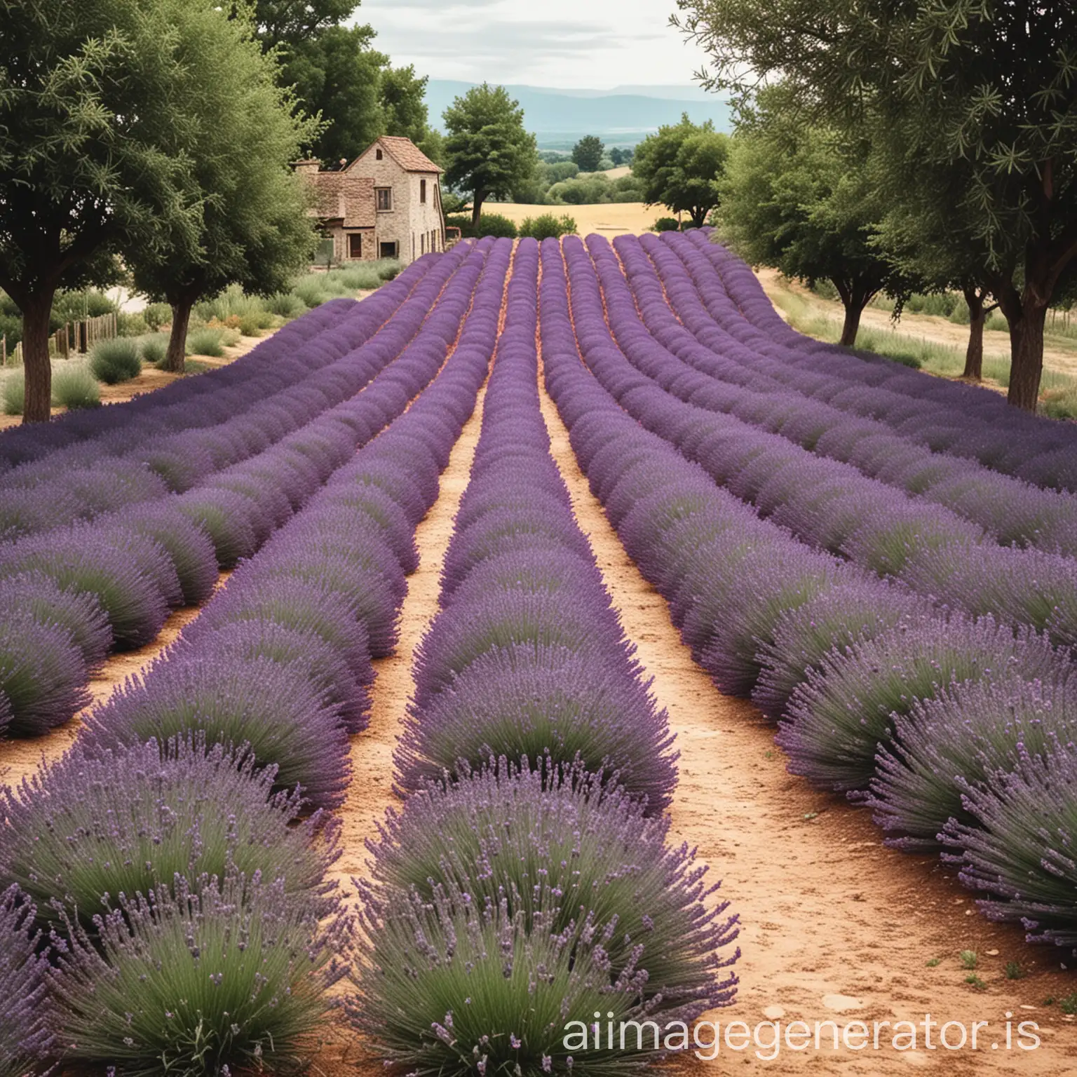 Tranquil-Lavender-Gardens-Serene-Nature-Landscape-in-Purple-Hues