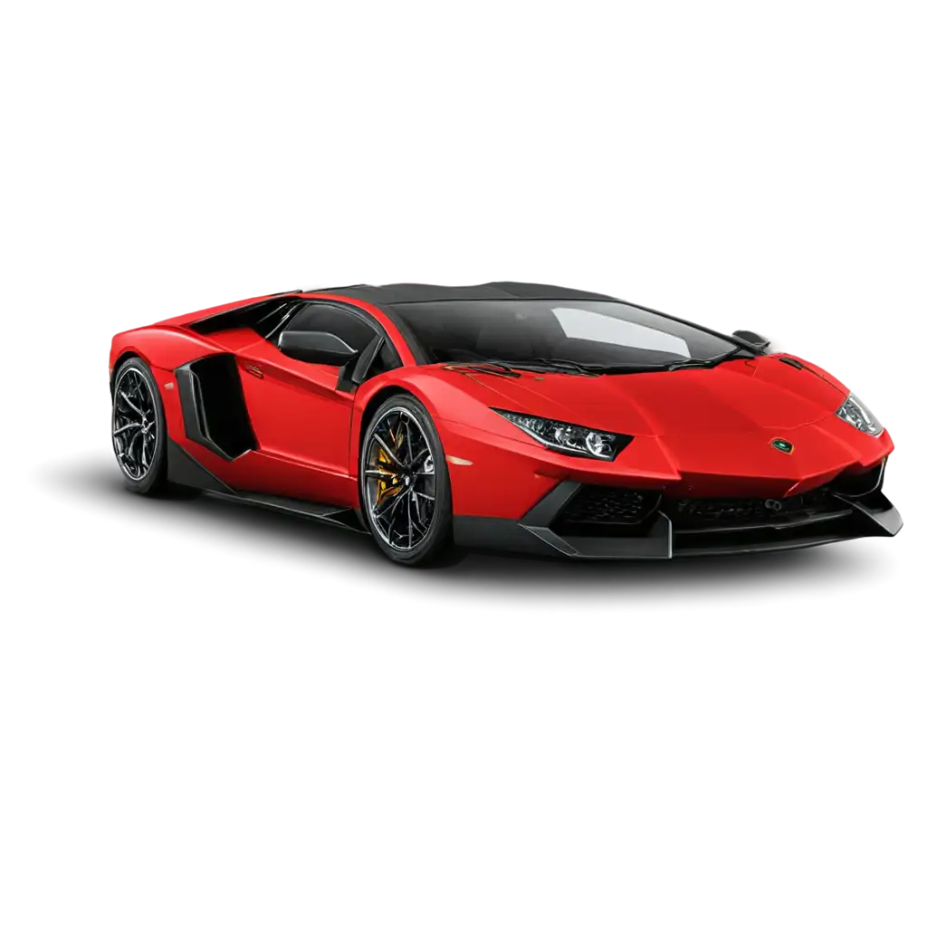 a lamborghini red colour