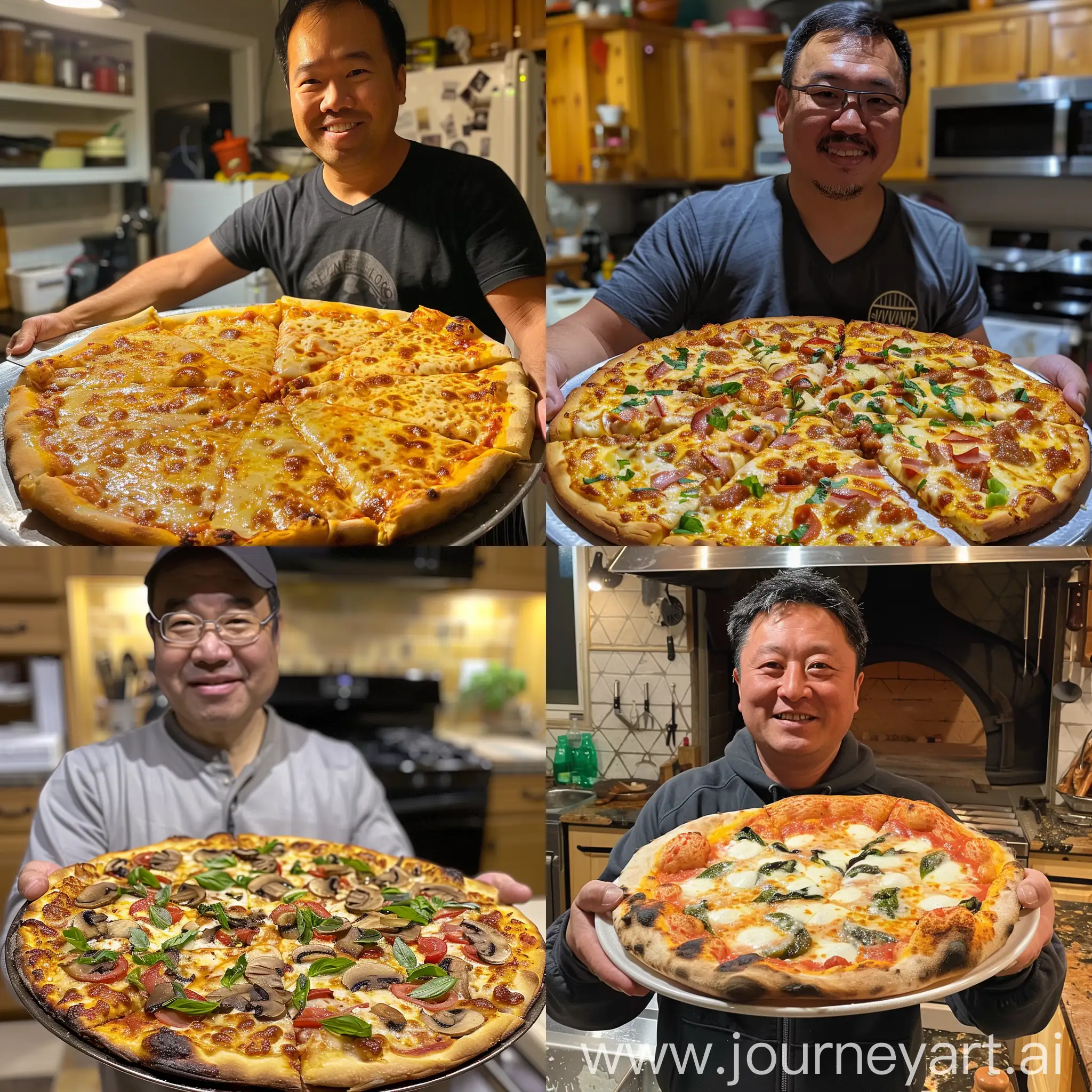 Mr. Lee is great at cooking. He wrote the book on making pizza.