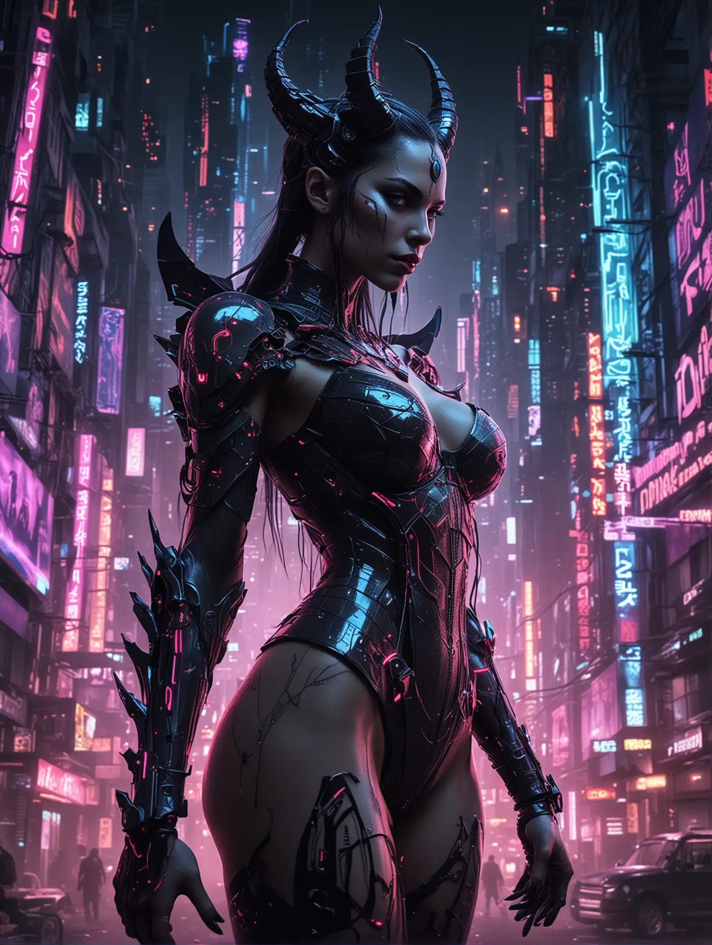 Cyberpunk-Demon-Succubus-in-Neonlit-City-Alley