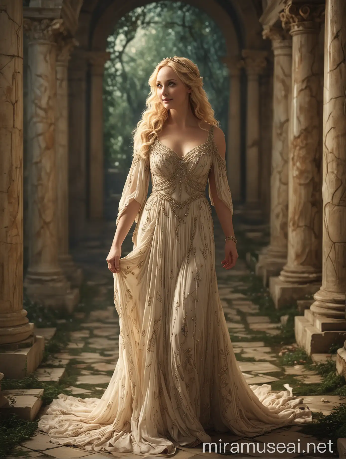Ariadne in Ethereal Labyrinth Candice Accola as Greek Mythological Figure