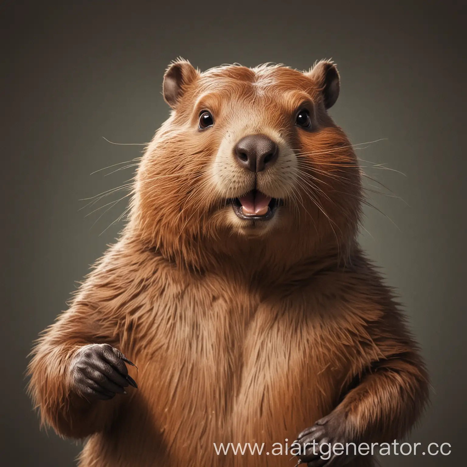 Draw the original beaver for the meme