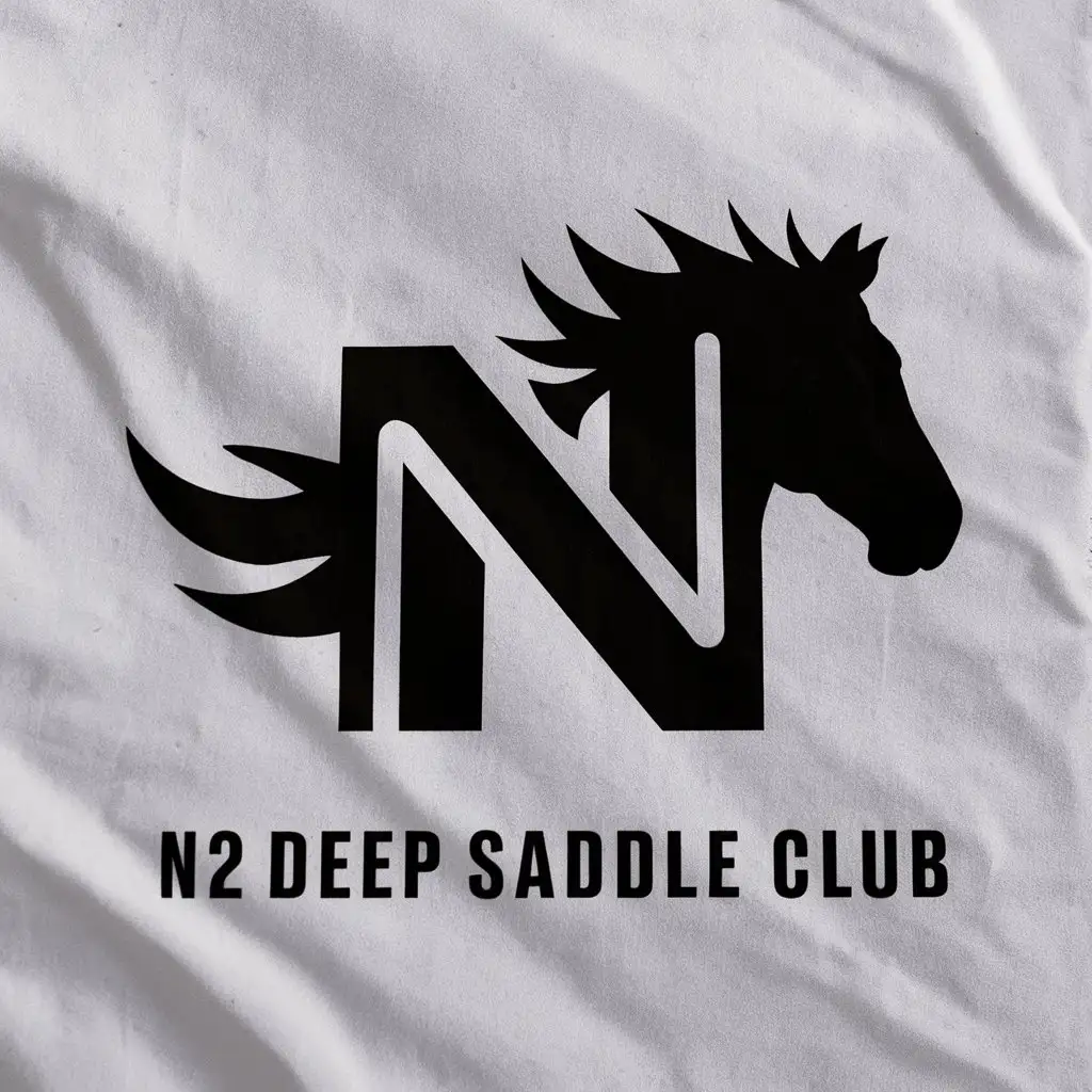 Equestrian Club Logo Design on White Background