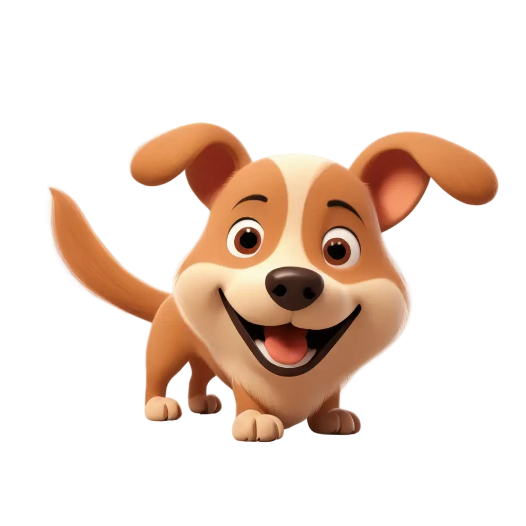 Happy-Cartoon-Dog-PNG-Delightful-Illustration-of-a-Joyful-Canine-Companion
