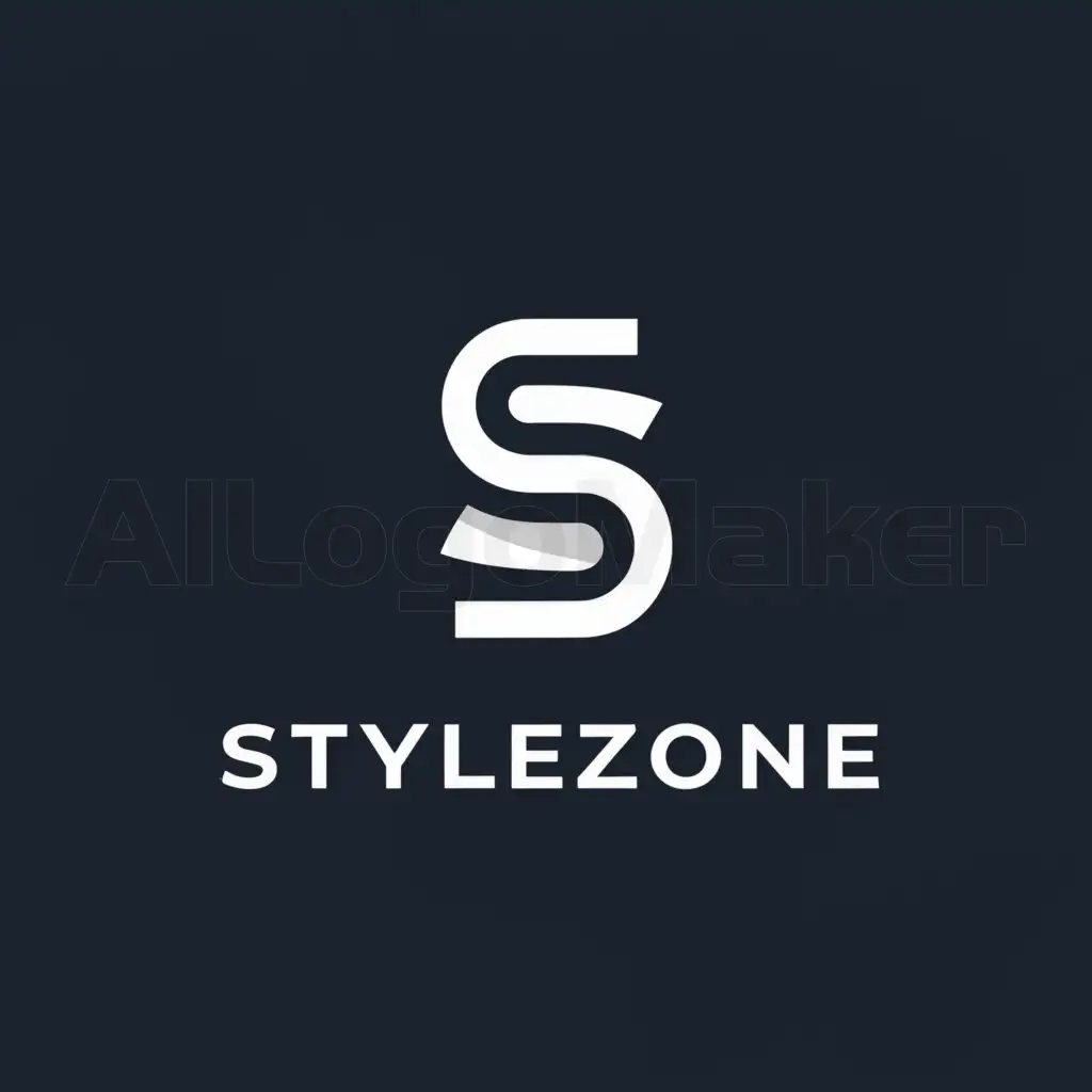 a logo design,with the text "stylezone", main symbol:S,Minimalistic,be used in Others industry,clear background