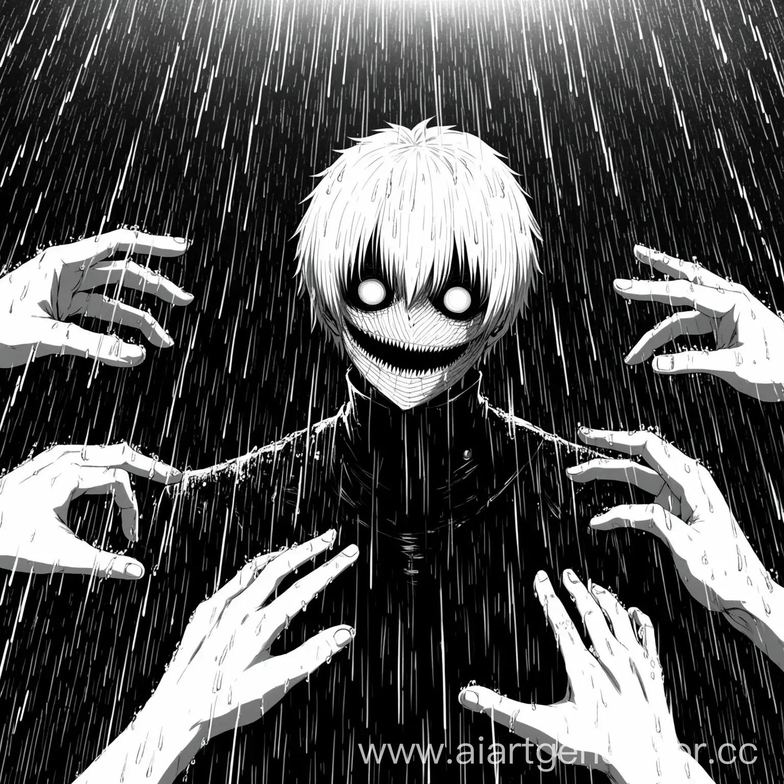 Kaneki-Ken-in-Monochrome-Rain-A-Haunting-Gesture