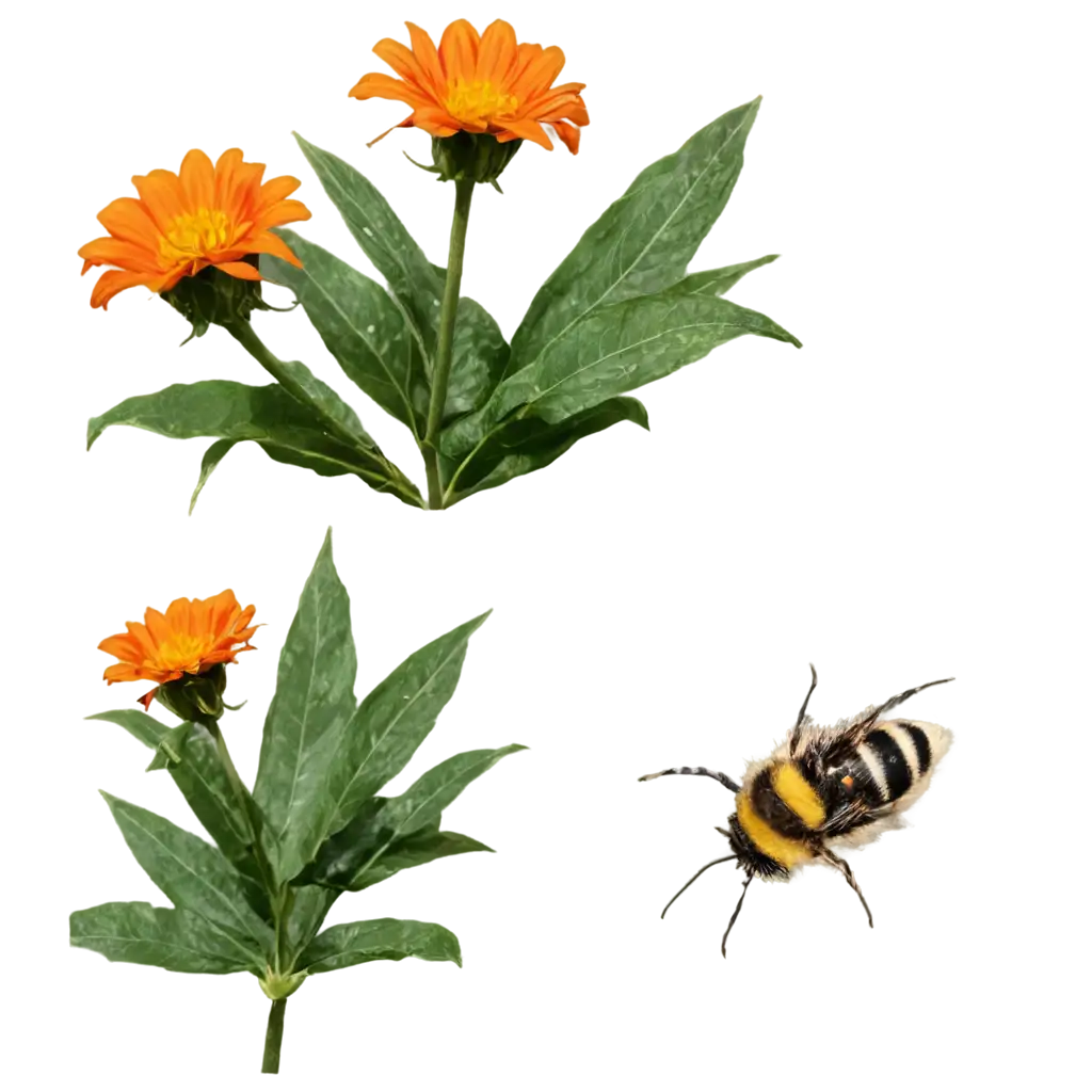 PNG-Image-SelfPollinator-in-Different-Flower-on-the-Same-Plant