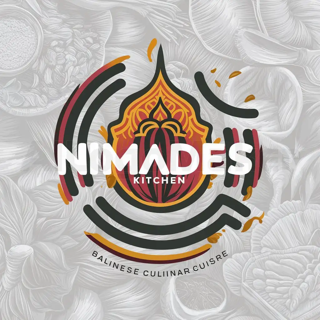 LOGO-Design-For-NimaDes-Kitchen-Balinese-Culinary-Heritage-Inspired-with-Abon-Ingredient