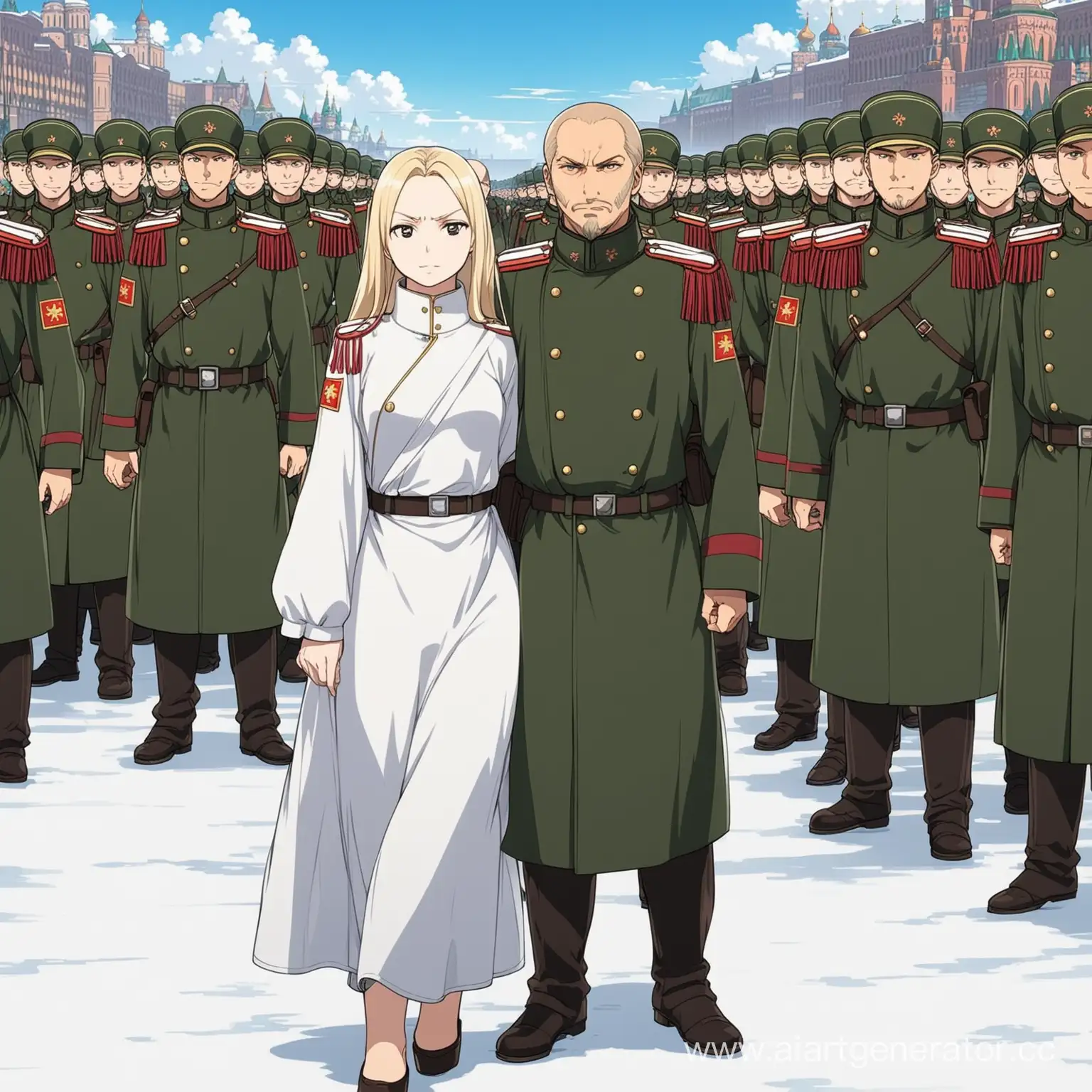 Russians in anime 