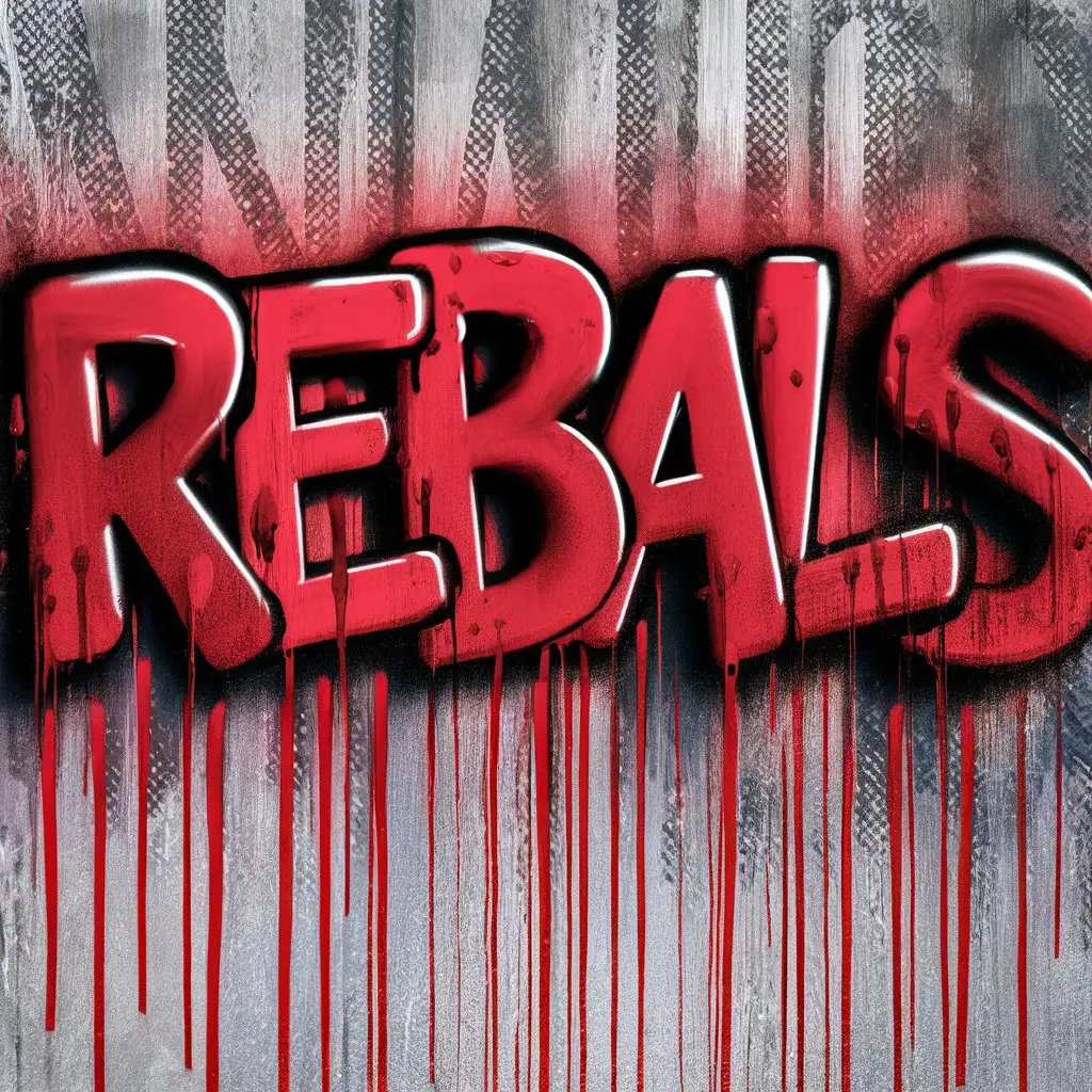 Rebels in Red Spray Paint