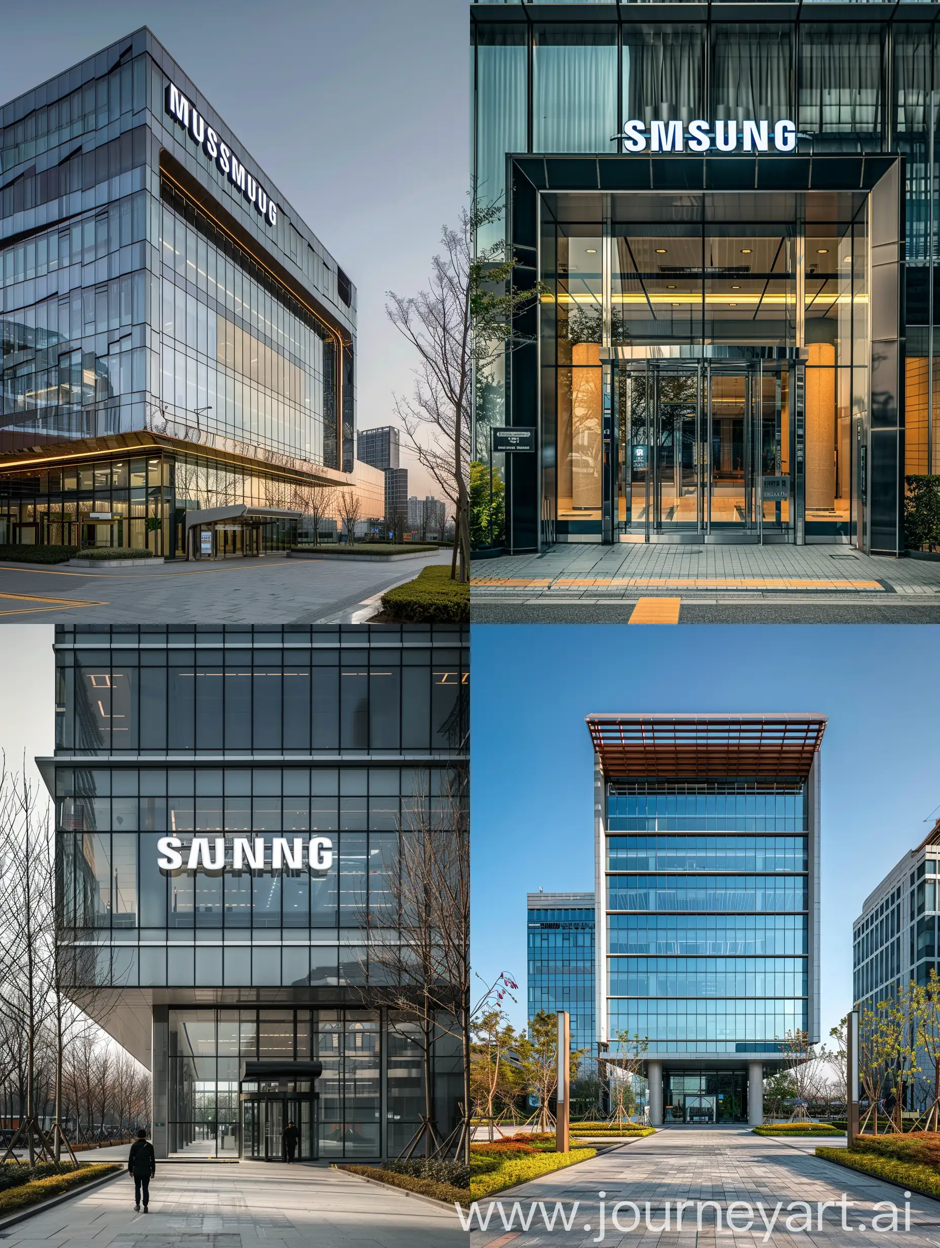 Modern-Samsung-Company-Office-Front-View