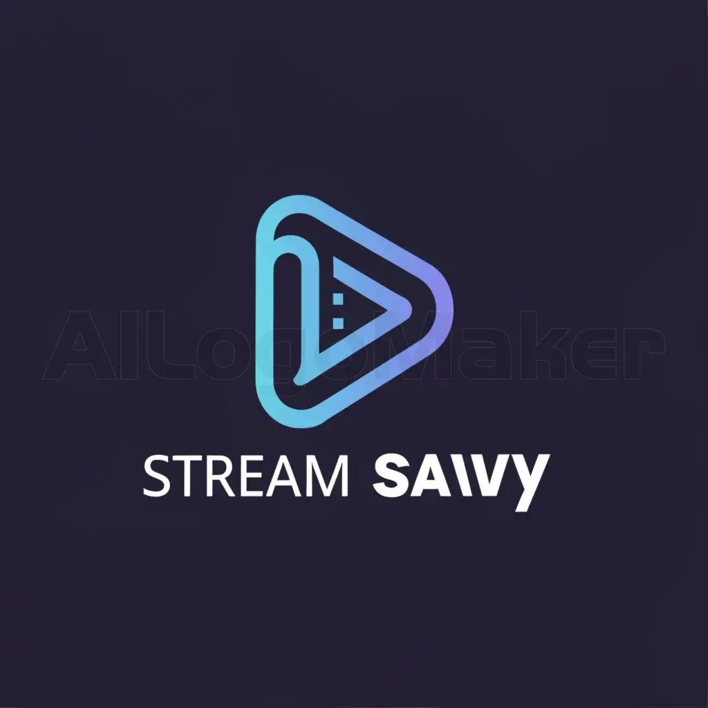 LOGO-Design-For-Stream-Savvy-Cinematic-Brilliance-on-a-Clear-Canvas