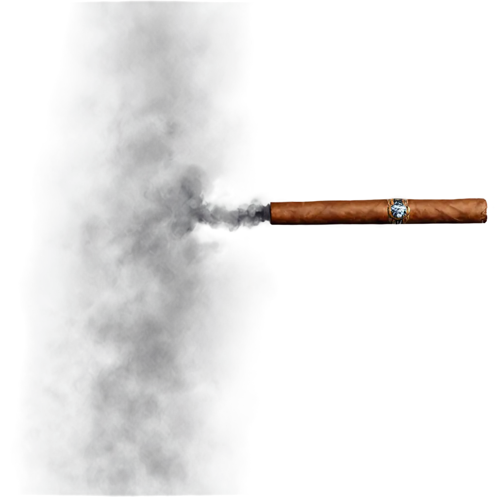 smoke with cigar

