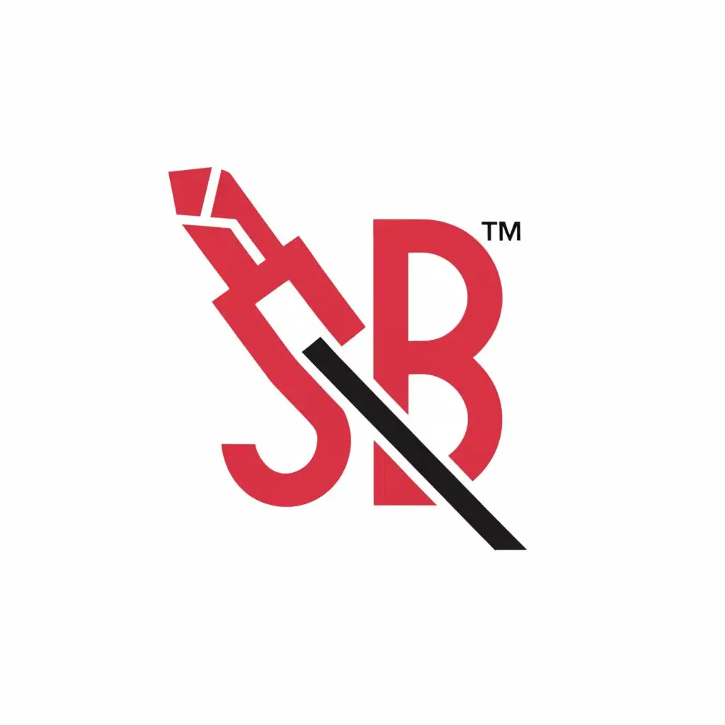 a logo design,with the text "STB", main symbol:lipstick,Moderate,be used in cosmetic industry,clear background